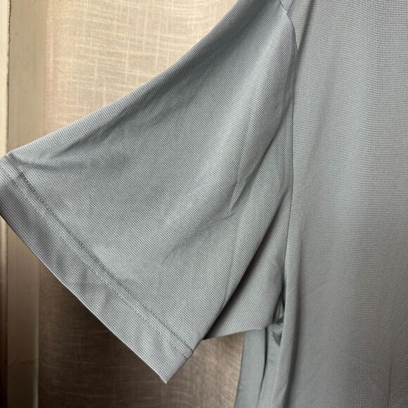 2/$30 PGA Tour Short Sleeve Polo Shirt Mens XL Gray Golf Athleisure Preppy - Picture 4 of 10